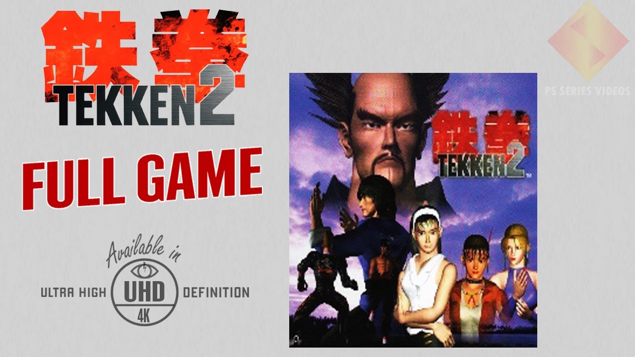 Tekken 2 - Full Game Walkthrough in 4K