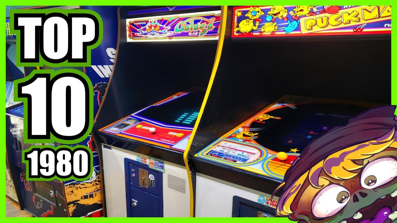 TOP 10 ARCADE GAMES OF 1980