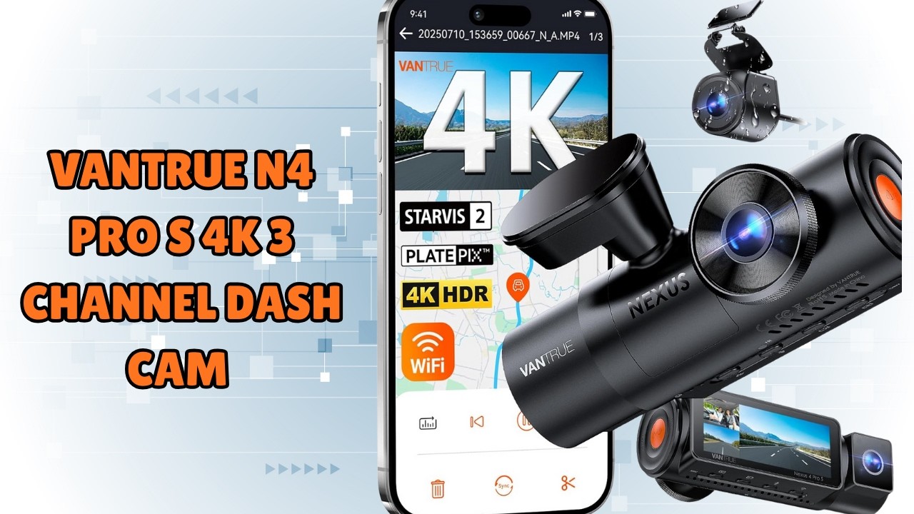 Evidence You Can Rely On – Vantrue N4 Pro S Dash Cam – REVIEW