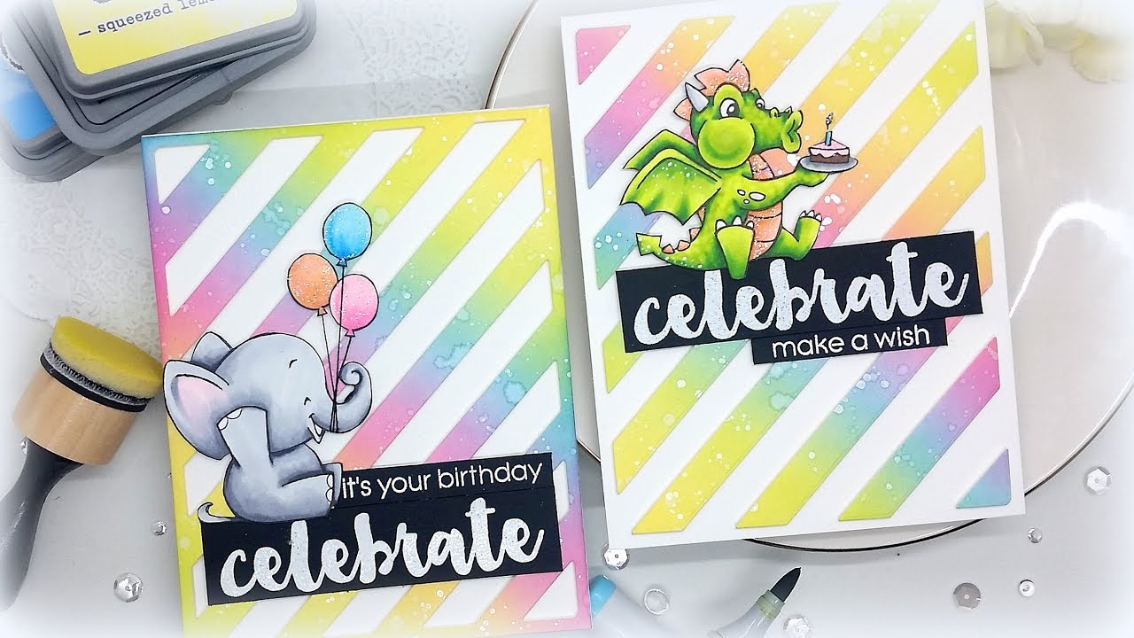 Two Cards, One Cover Plate: SugarPea Designs