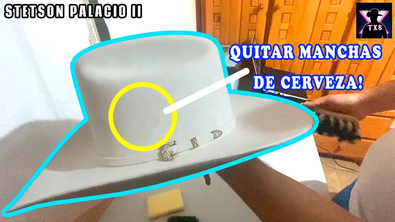 Como Quitar Manchas De Cerveza De Una Texana | Stetson Palacio II