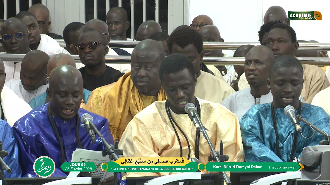 Rabi Karimoune Kourel Nourou Darayni Dakar Ramadan 1447h 2026 Jour 9