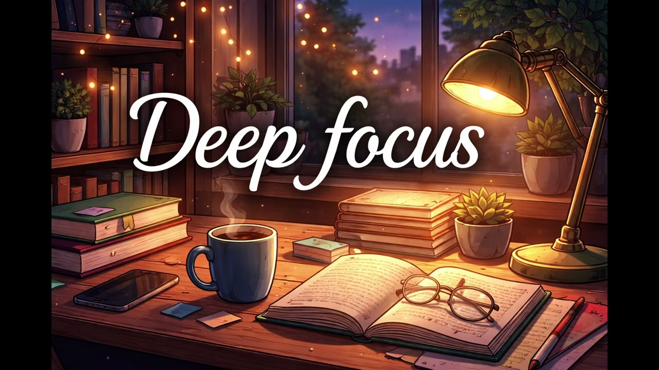 Deep focus music for work and study