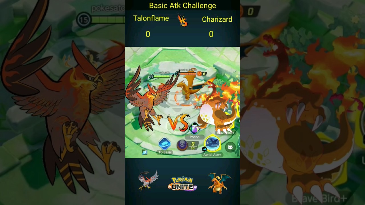 Talonflame V/s Charizard The Ultimate Master Pokemon Battle #pokemon