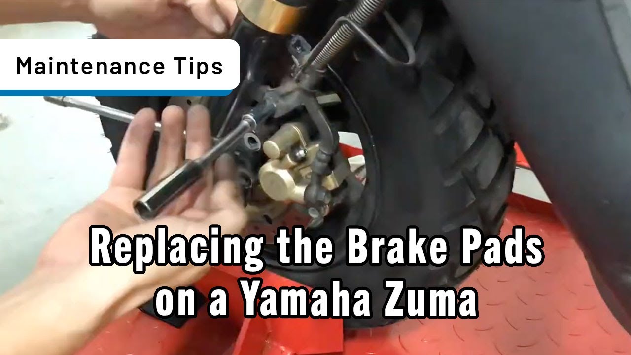 How to Replace Brake Pads on a Yamaha Zuma