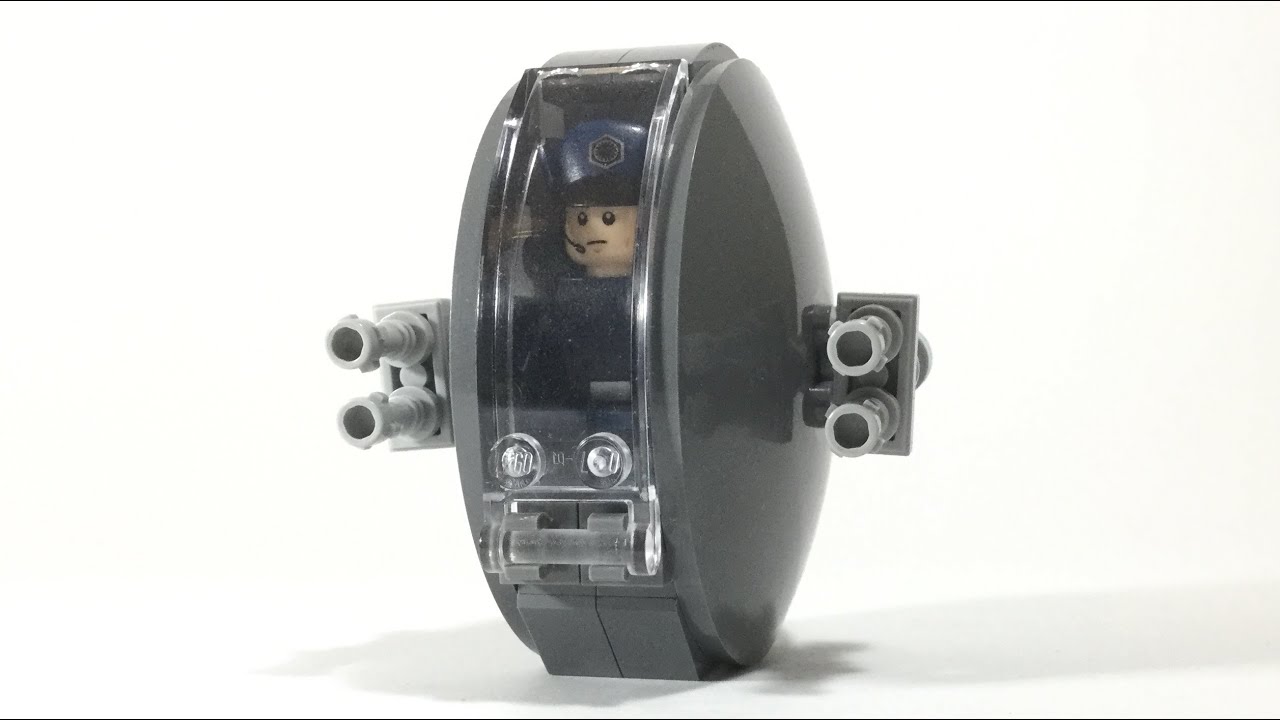 Lego space ship #5 - custom star fighter Moc speed build