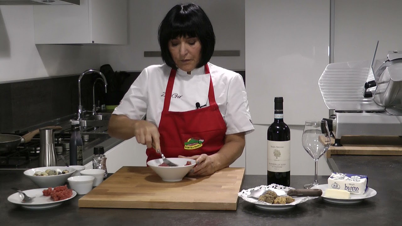 Le ricette di Zia Giò - Battuta al coltello con tartufo