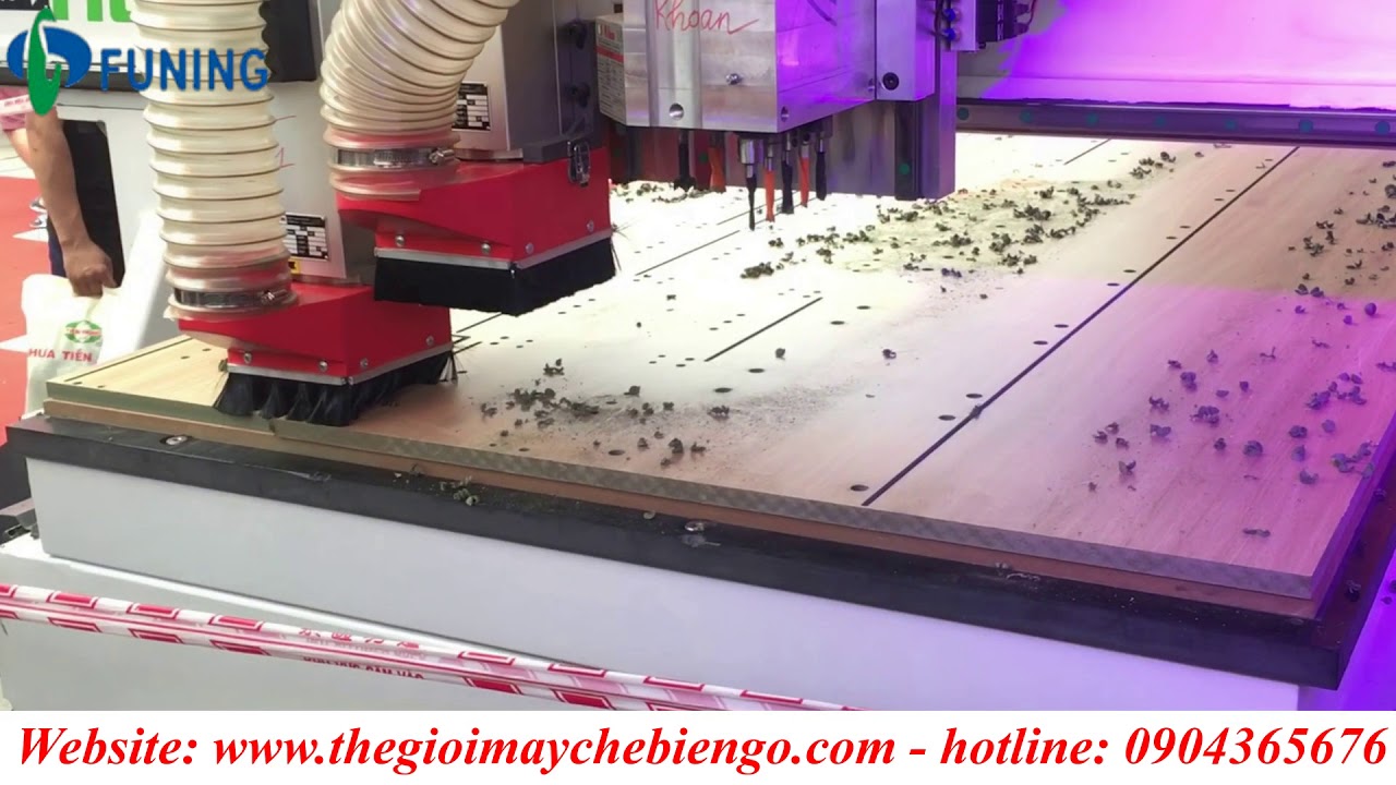 Máy CNC khoan+cắt+soi tốc độ cao