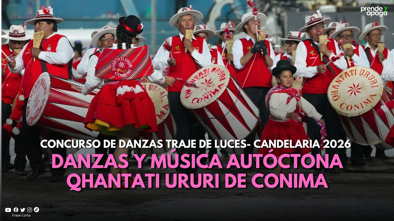 #Puno: Conjunto de Danzas y Música Autóctona Qhantati Ururi de Conima -   Candelaria 2026