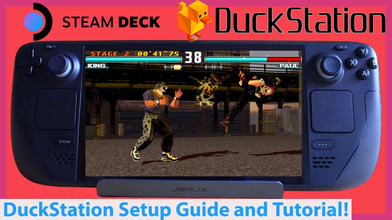 PS1 on Steam Deck! DuckStation Emulator Setup Guide and Tutorial for Sony's PSX on Deck! EmuDeck 2