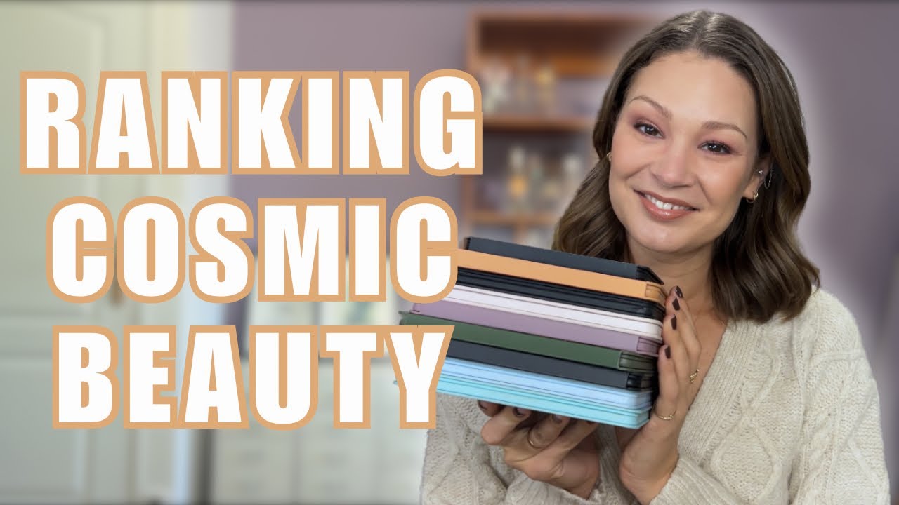 COSMIC BEAUTY RANKING || with maybe some declutters // 9 Palettes
