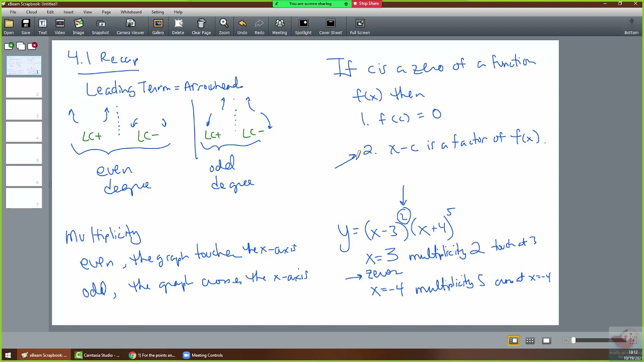 Math 1530 14 Week Lecture Week 6