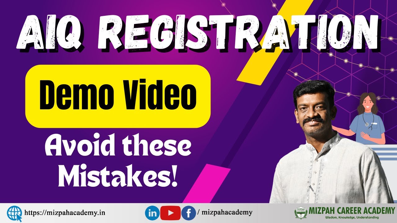 All India Quota Registration Demo Video - How to Apply for All India Quota Medical Counselling-Tamil