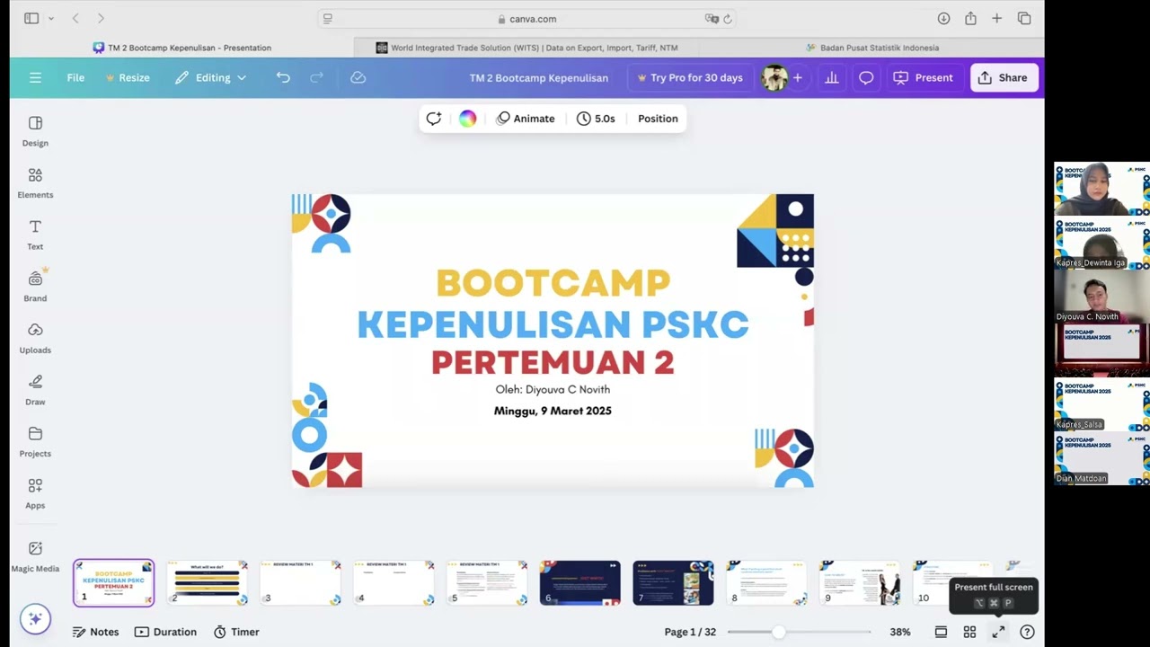 Pertemuan 2 Part 1 : Overviu Materi TM 1