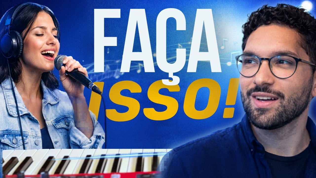Como Acompanahar um Cantor No Piano Sem Tocar Acordes Parados