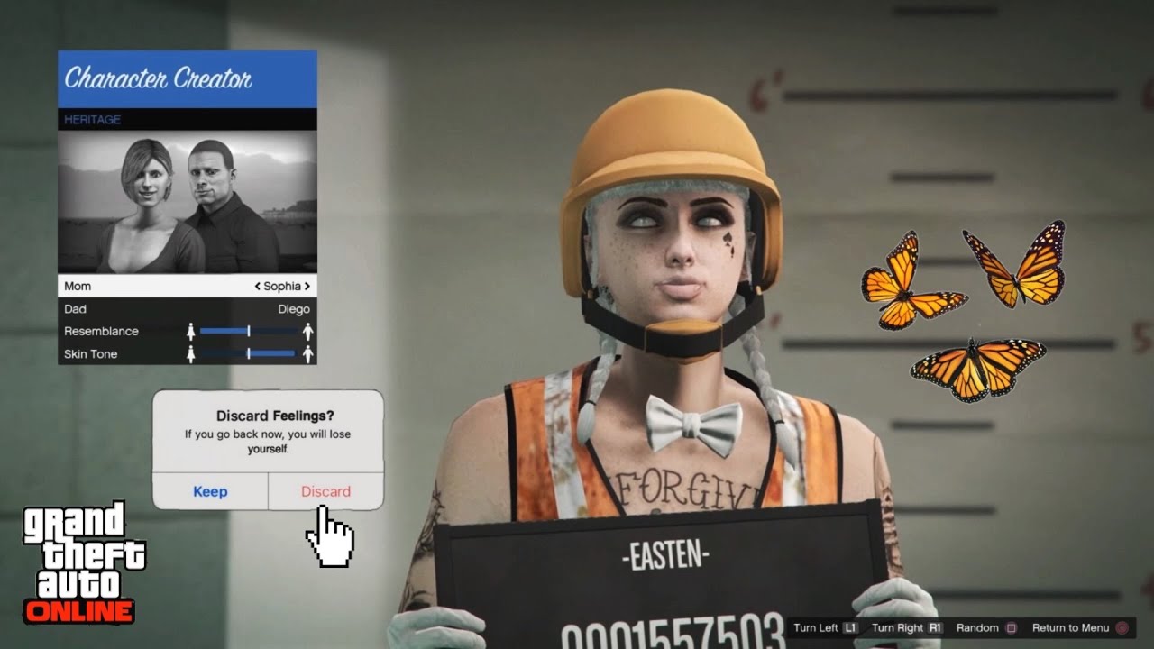 ☆ GTA 5 Online | Beautiful Female Character Creation (Tryhard/Freemode) (Ps4/Ps5/Xbox1)