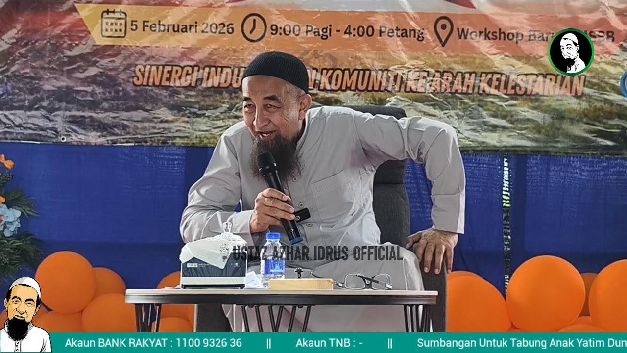 🔴 LiveUAI 25/12/2025 Kuliah Dhuha Bersama Ustaz Azhar Idrus | Mushtari Open Day, Paka