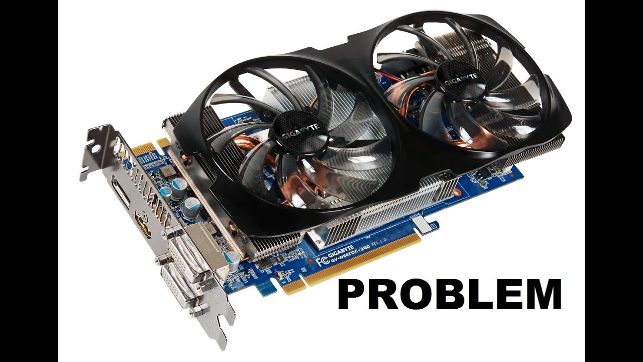 Problem z kartą graficzną Gigabyte GeForce GTX 660 OC