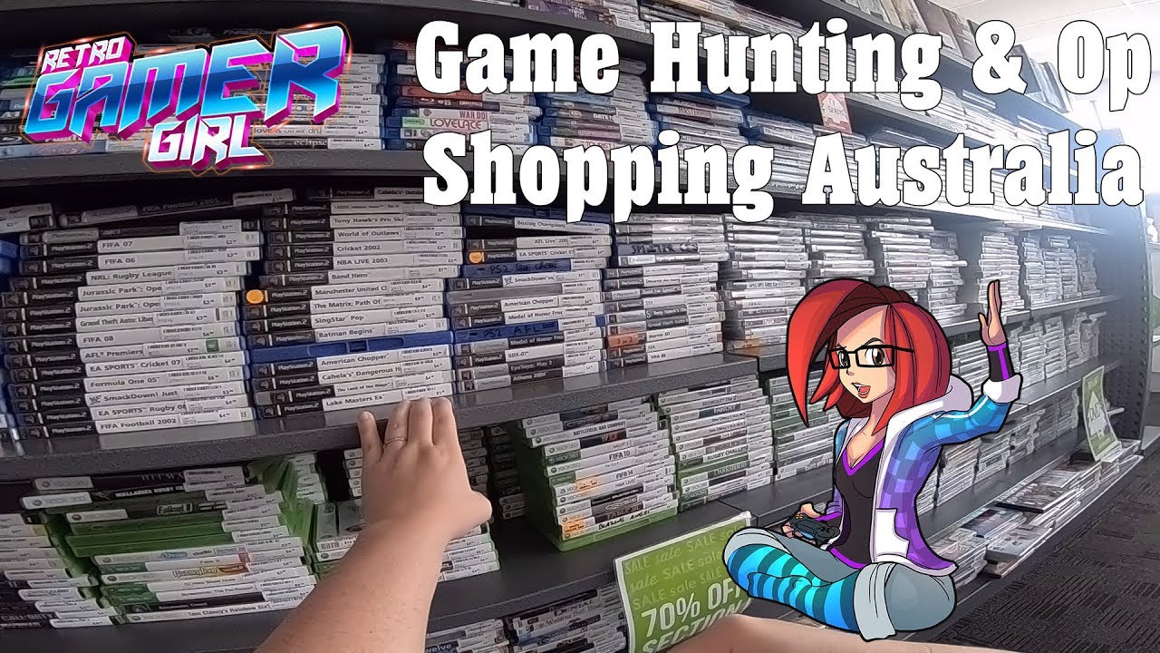 Первая игра HUNT 2019 года: Op Shop Thrift & Cash Converters | Retro Gamer Girl