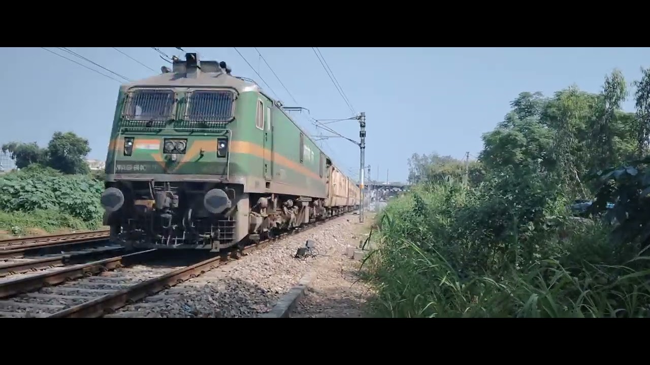 14521 Ambala cantt - Delhi Intercity Express Departure at Meerut City.jn