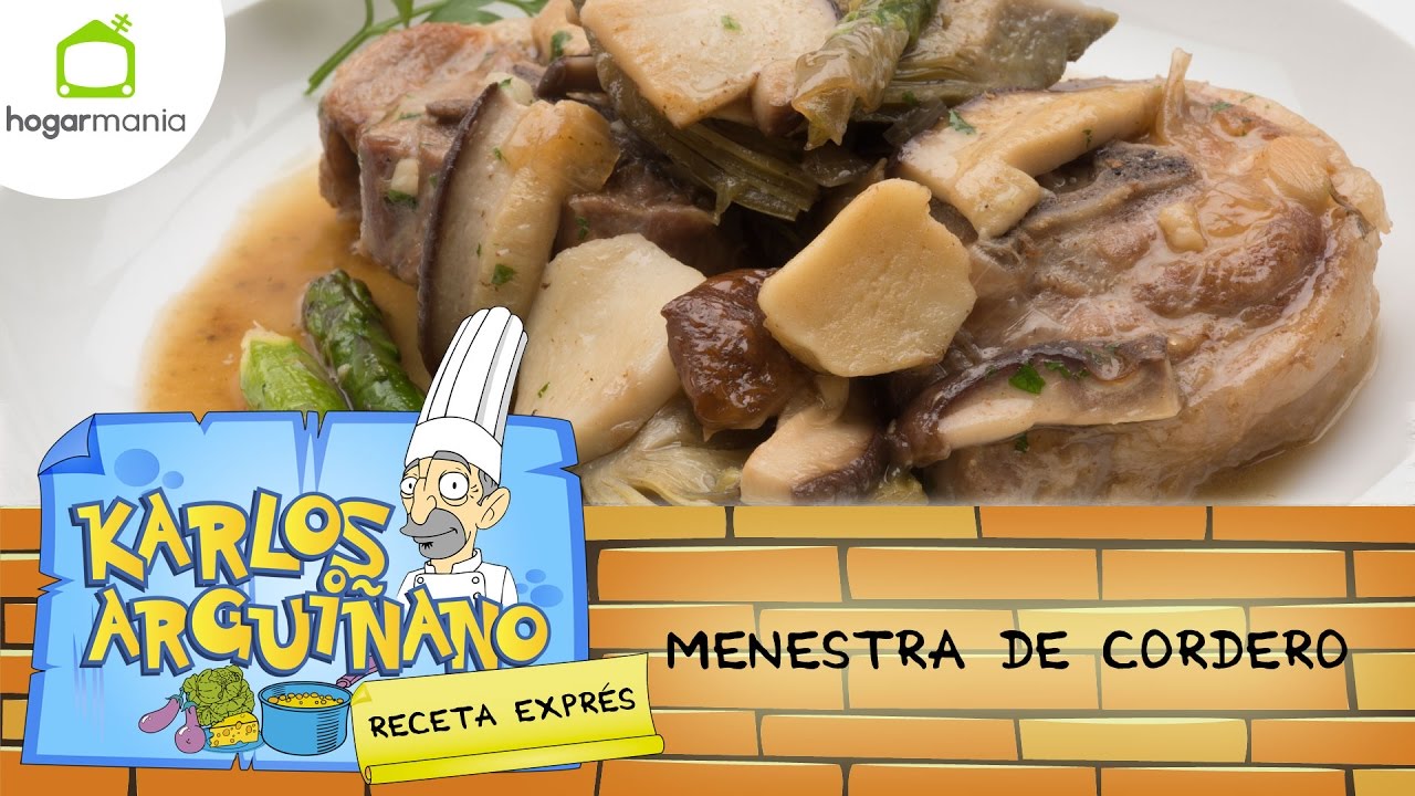 Karlos Arguiñano: Receta de Menestra de cordero