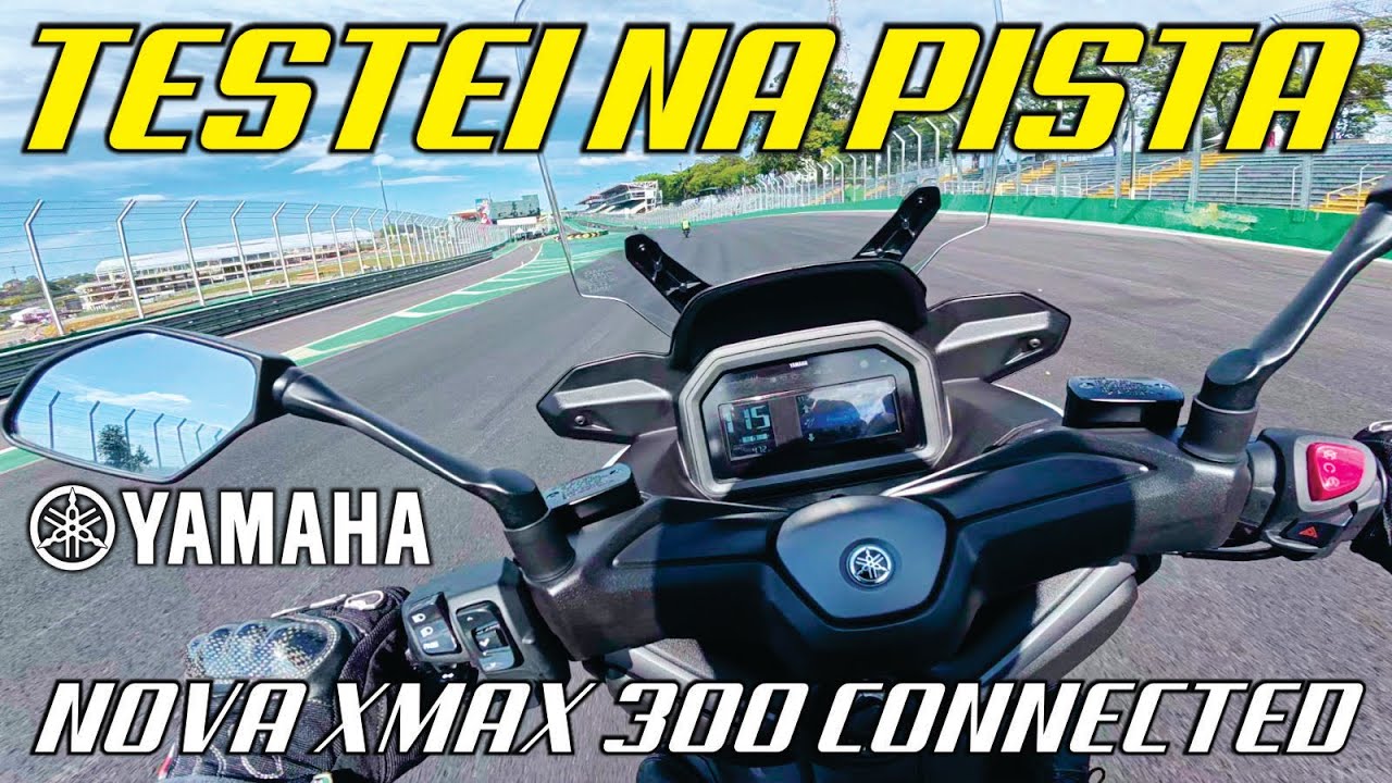 Nova XMAX 300 Connected | Teste Direto do Lançamento #yamaha #xmax300 #scooter