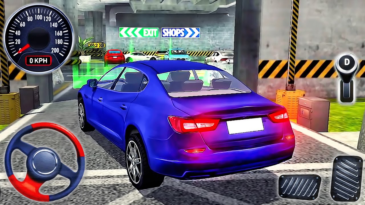 Multi Storey Car Parking 2 - 4x4 SUV Land Cruiser & Mercedes Driving - Android GamePlay #2