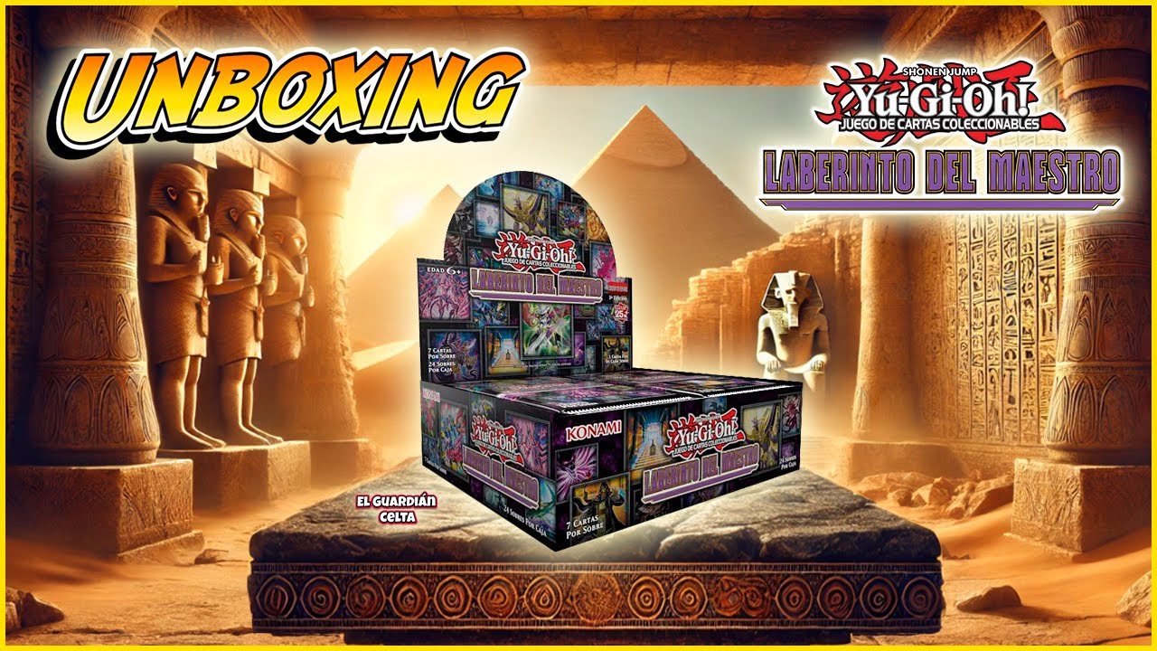 Unboxing Yu-Gi-Oh! JCC Laberinto del Maestro - Ahora traen SECRETAS