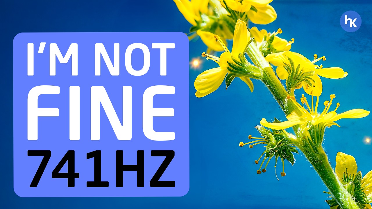 🌸 Agrimonia eupatoria | 741Hz Inner Truth & Expression Meditation | Agrimony Flower Essence Healing