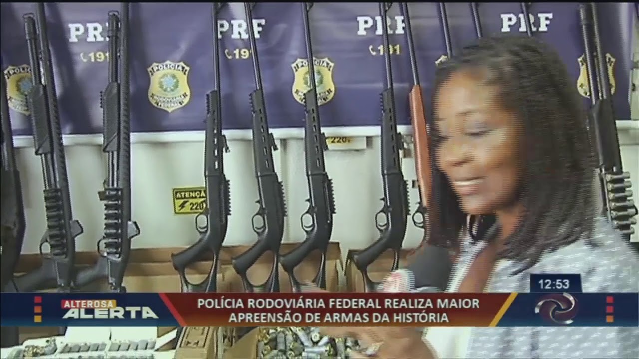 PRF de Minas faz maior apreensão de armas de sua história