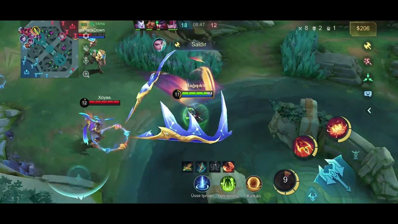 @MobileLegends5v5MOBA  Hanabi Adc Kritik Build