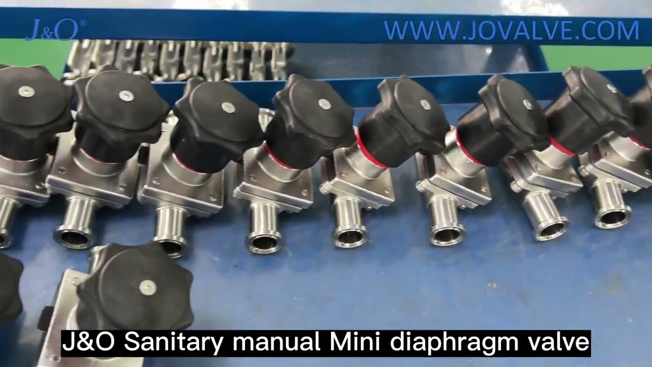 J&O Saniatry Mini Diaphragm Valve