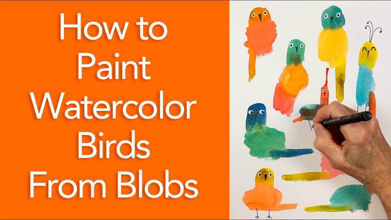 How to Paint Birds from Blobs