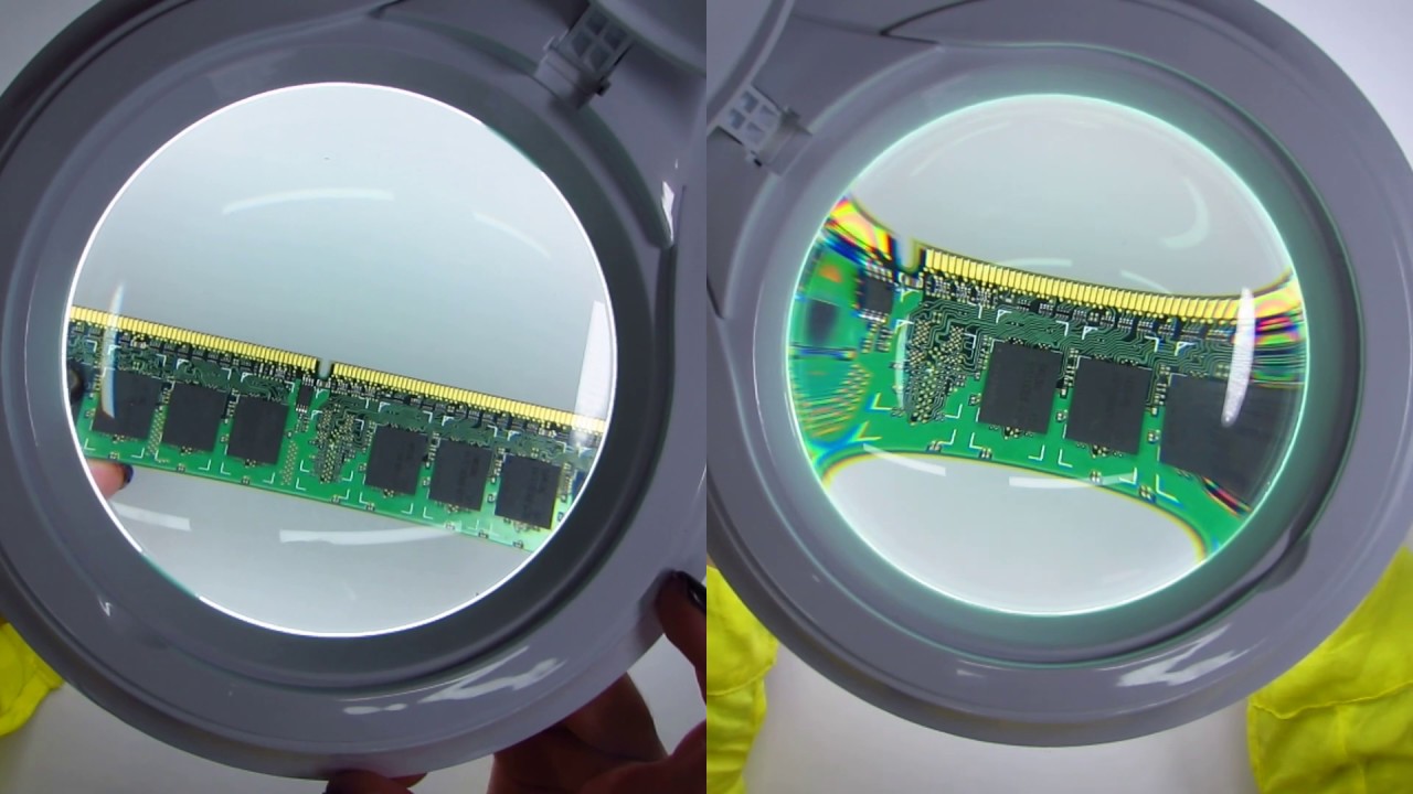 Qual a diferença de aumento da sua Lupa de Bancada 5D e 8D? - Solver Brasil