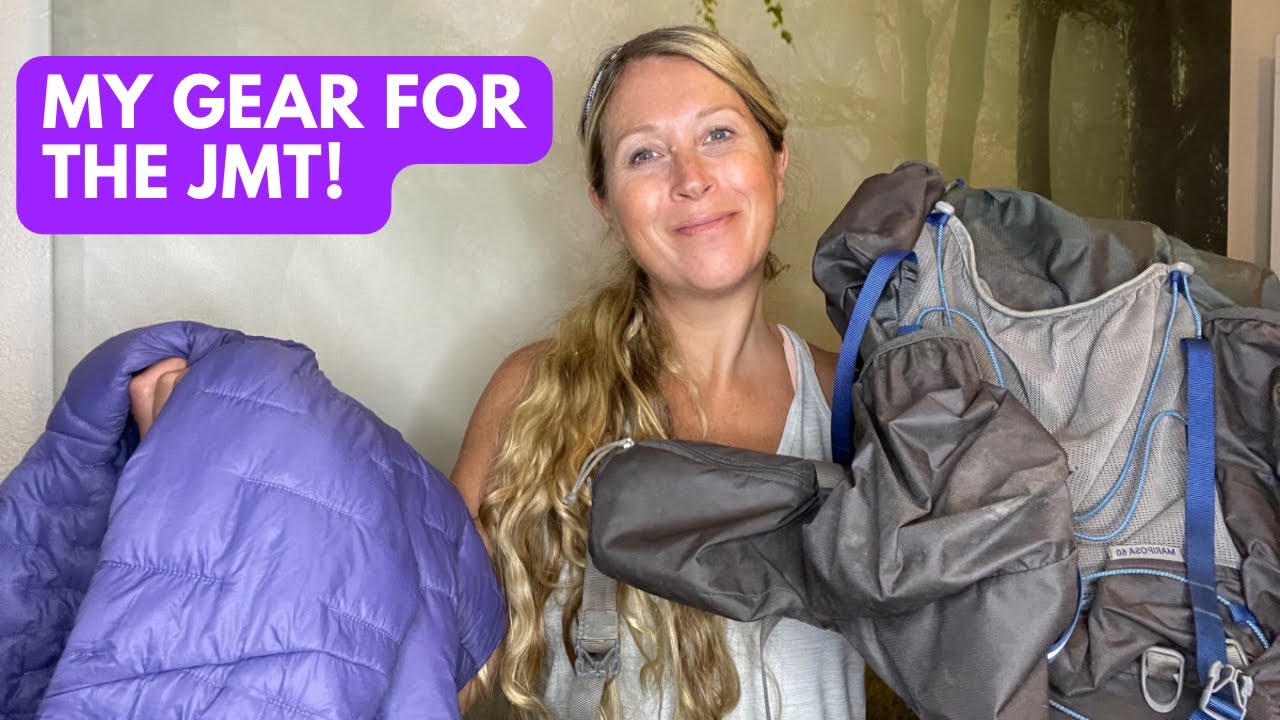 Everything I’m packing for my thru-hike of the John Muir Trail in California
