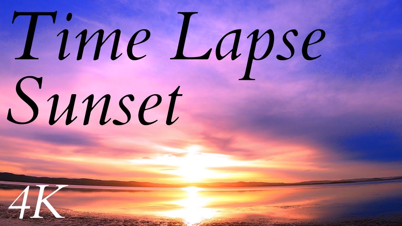 Time lapse Sunset to Night | Sunset Time Lapse with Music to Relax