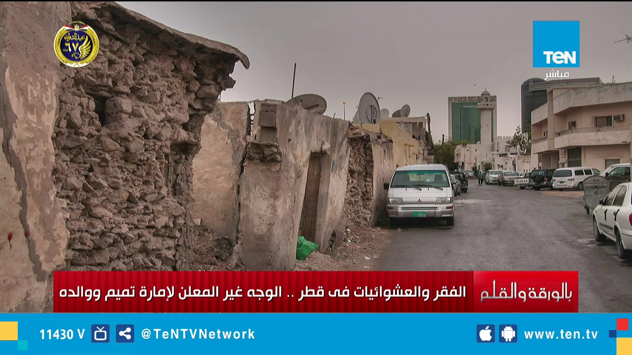 الوجه الآخر لقطر« عشوائيات وشوارع مظلمة» والديهي ساخراً« كامل الوزير يزيلها في يوم»