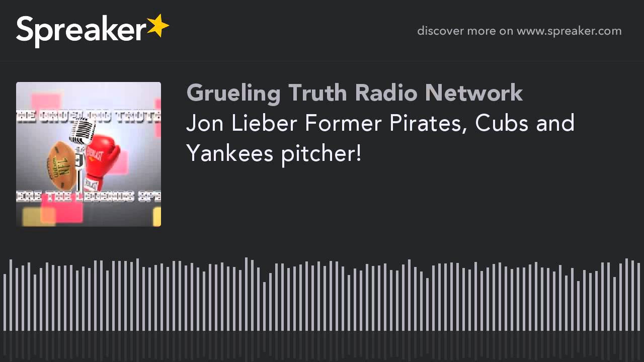 Jon Lieber Former Pirates, Cubs and Yankees pitcher!