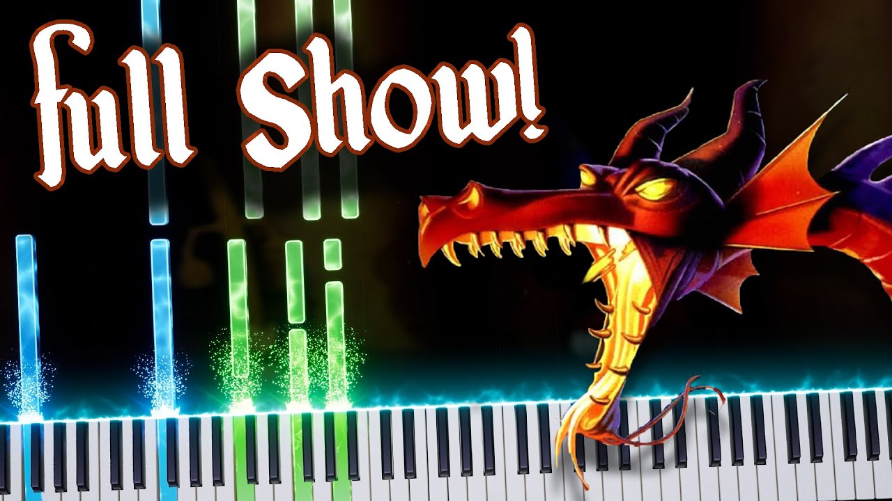 Disneyland - Fantasmic! - Full Soundtrack: Piano Tutorial