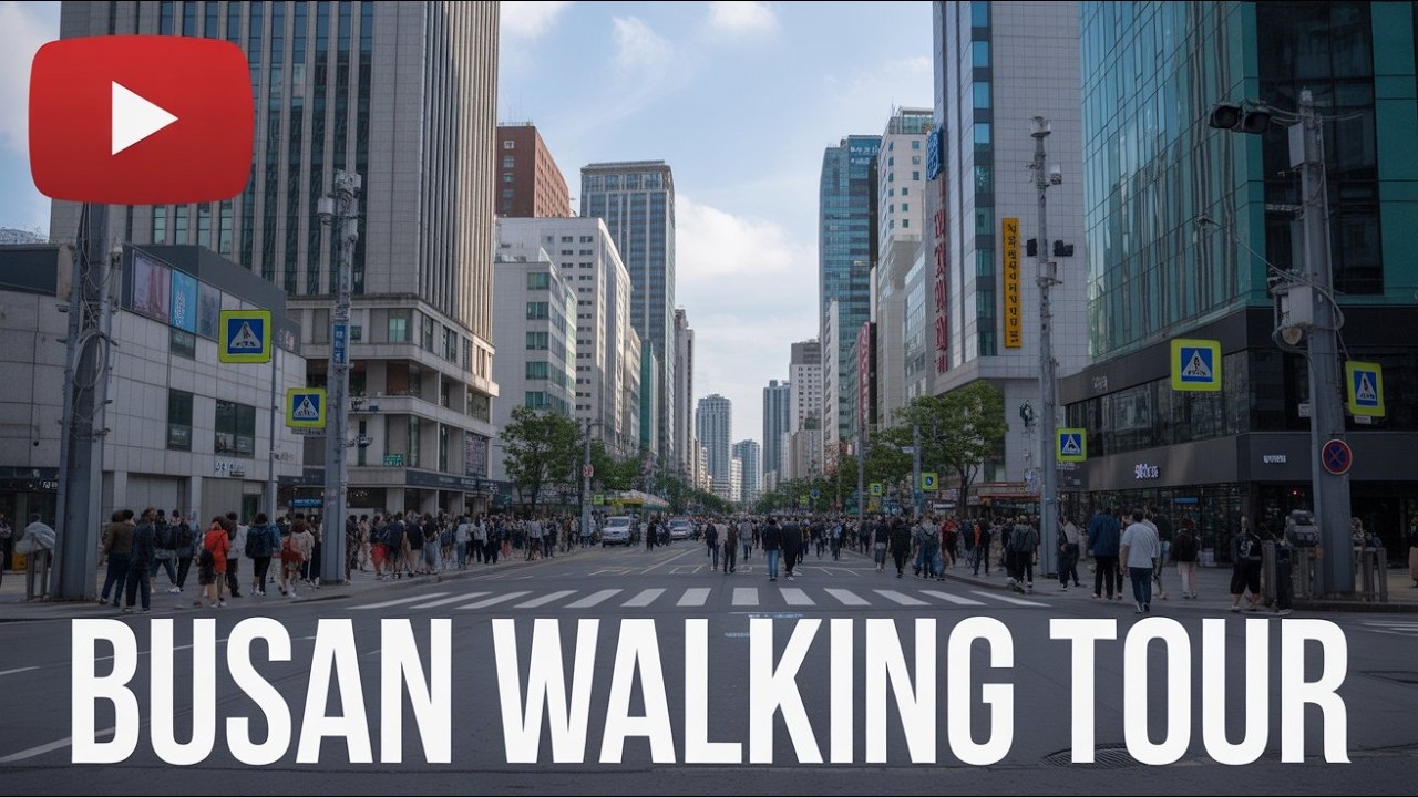 What&rsquo;s It Like to Walk in Busan Alone? 🇰🇷 | 4K No Commentary