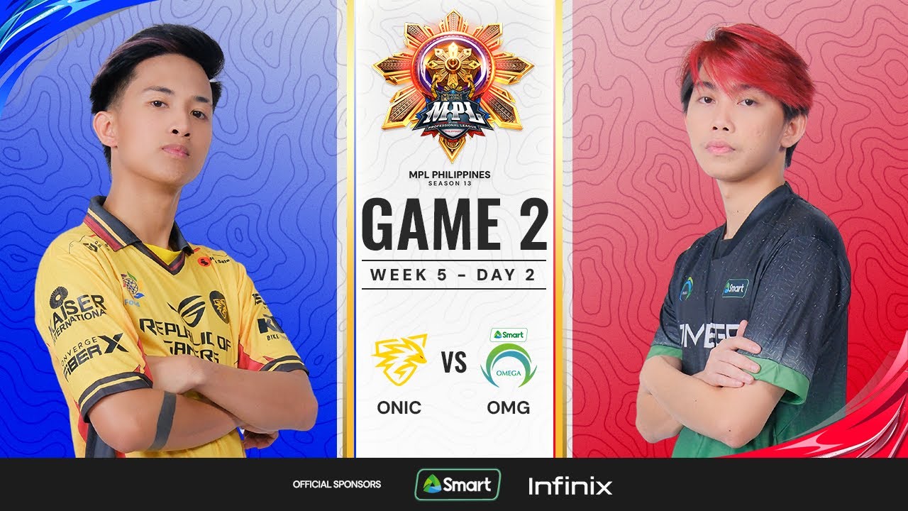 MPL PH S13 - W5D2 - ONIC vs OMG - GAME 2