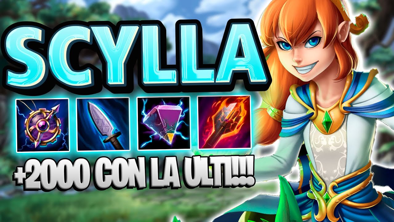 SCYLLA MID - PARTIDA BRUTAL!!! 2185 de UNA ULTI!!!