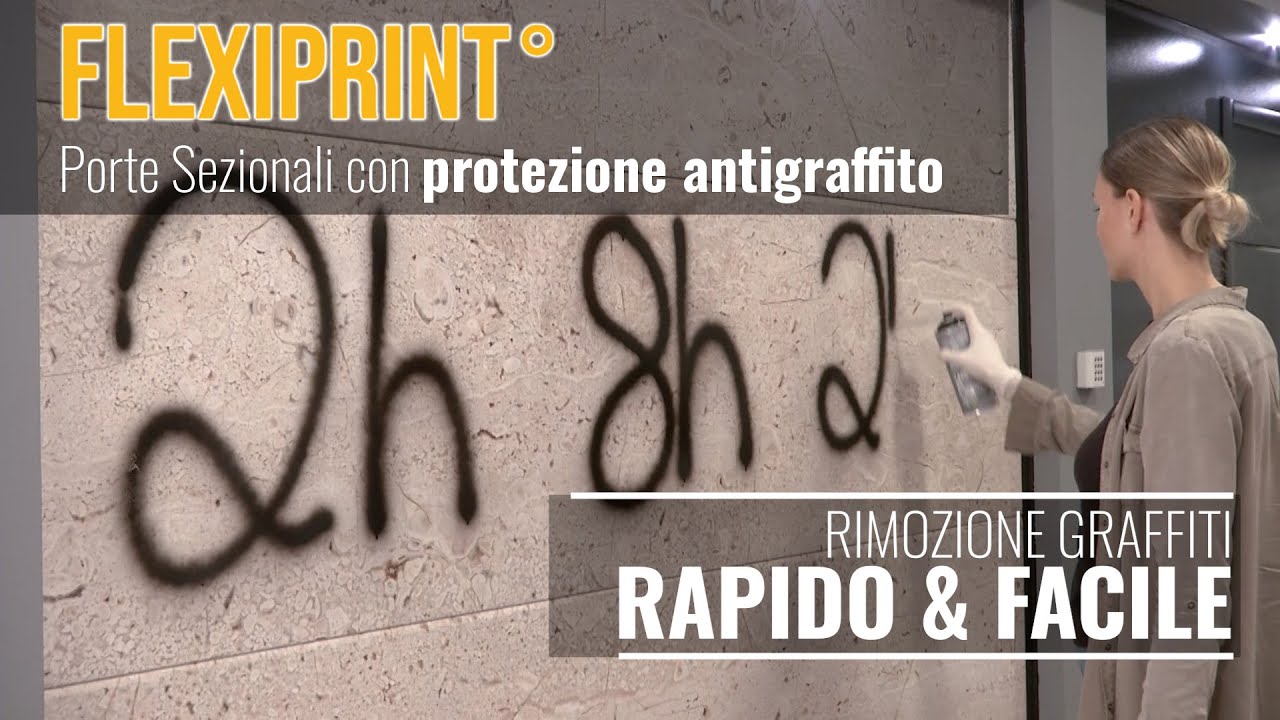 FLEXIPRINT con protezione antigraffito per porte sezionali BIOROL 2025