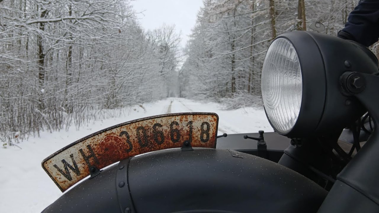 ❄️ BMW r12 zima🏍️ 