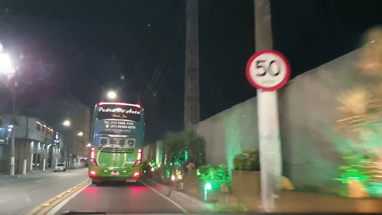 Volta redonda de madrugada | Seguindo um ônibus