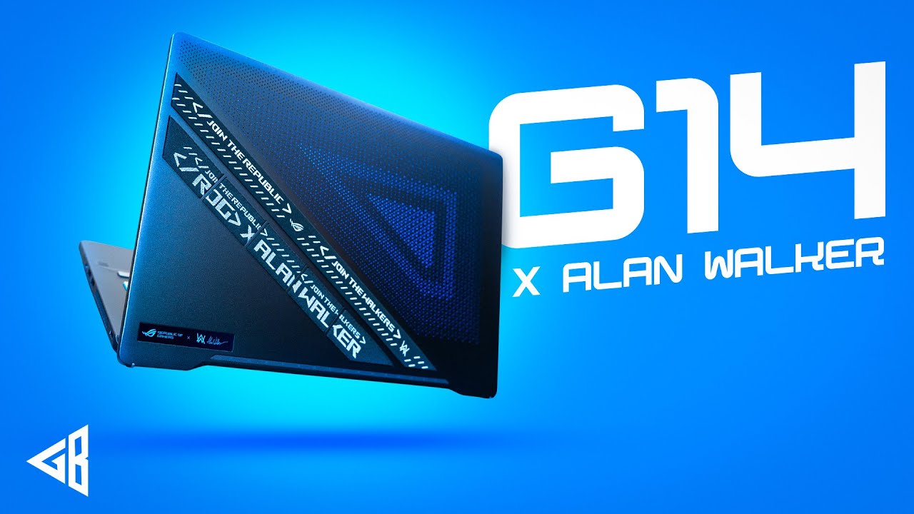 You've NEVER seen a Gaming Laptop Like This Before! ROG Zephyrus G14 Alan Walker Edition