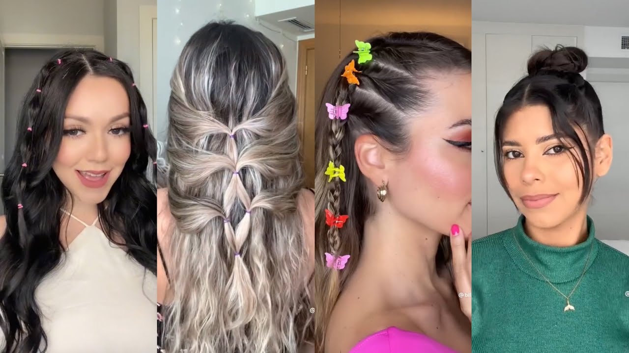 PEINADOS SUPER RAPIDOS Y FACILES DE HACER IDEAS EN TENDENCIA 2022