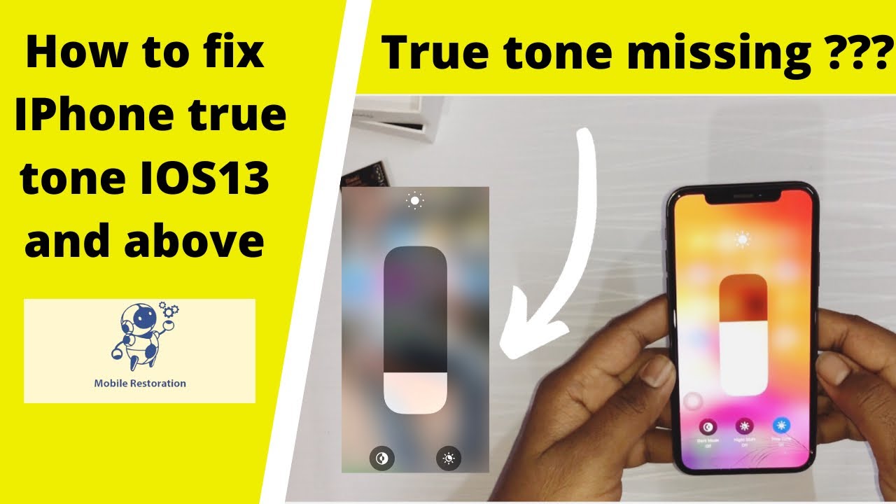 True tone not working IPhone x,xs,11||true tone missing||not working after display replacement