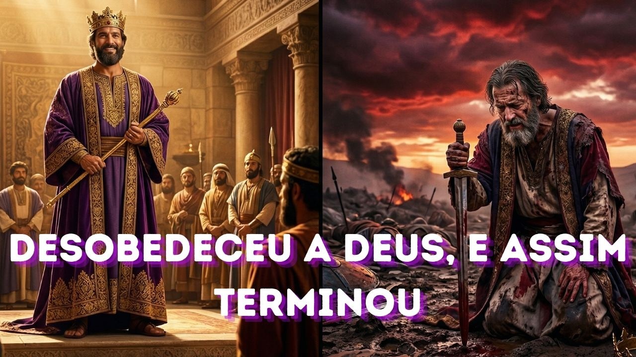 A desobediência do Primeiro Rei de Israel e o Castigo de Deus. O Erro que Custou o Reino de Saul.