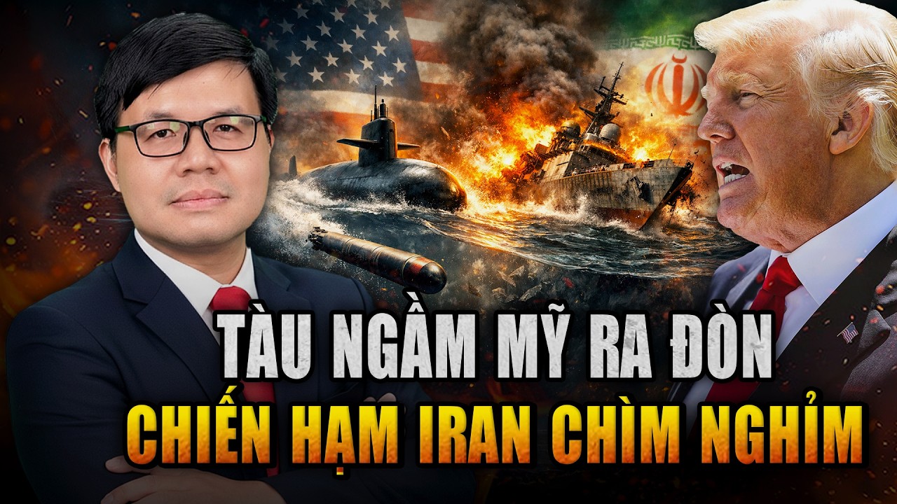 Hải Quân Mỹ Săn Diệt Chiến Hạm Iran – Một Ngư Lôi Mark-48 Kết Liễu Chiến Hạm